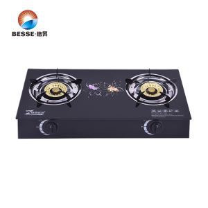 Độ dày 6mm phổ biến đôi Burner Tempered kính bếp Gas