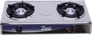 Bếp gas bằng thép không gỉ Gas đốt Châu Phi Phổ biến 2050 Bạc