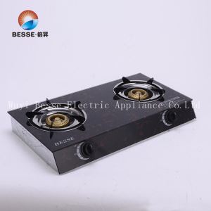 Bàn bếp gas cường lực với đôi