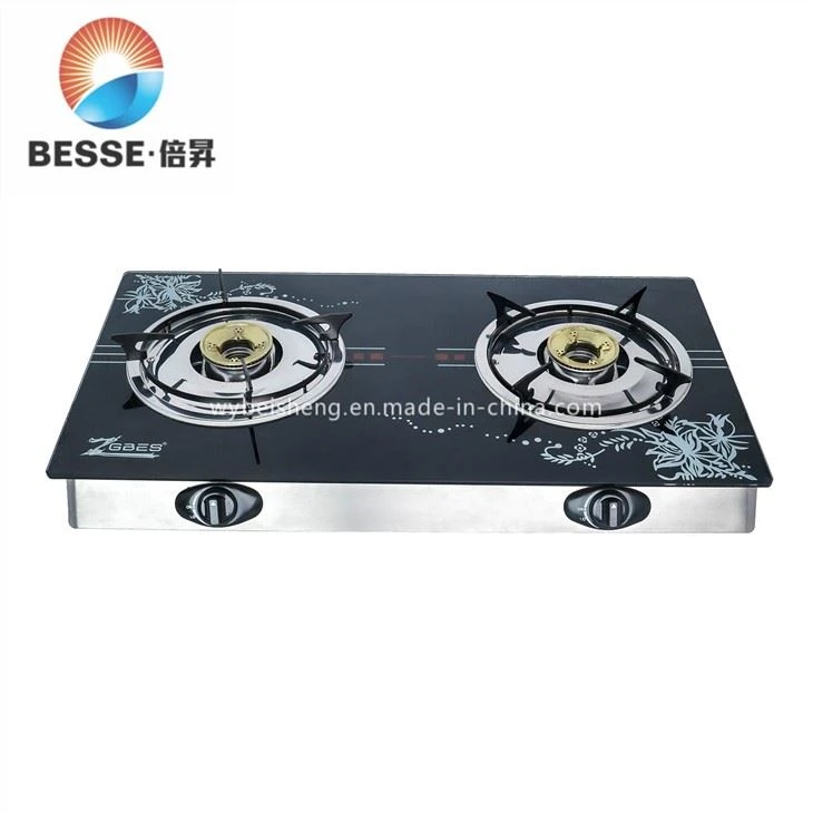 Special Potholder Glass Panel Gas Stove/hob/cooker(ZG-3086)